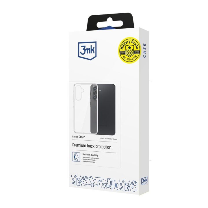 Skaidrus dėklas Samsung Galaxy A27 5G telefonui 3mk Armor Case