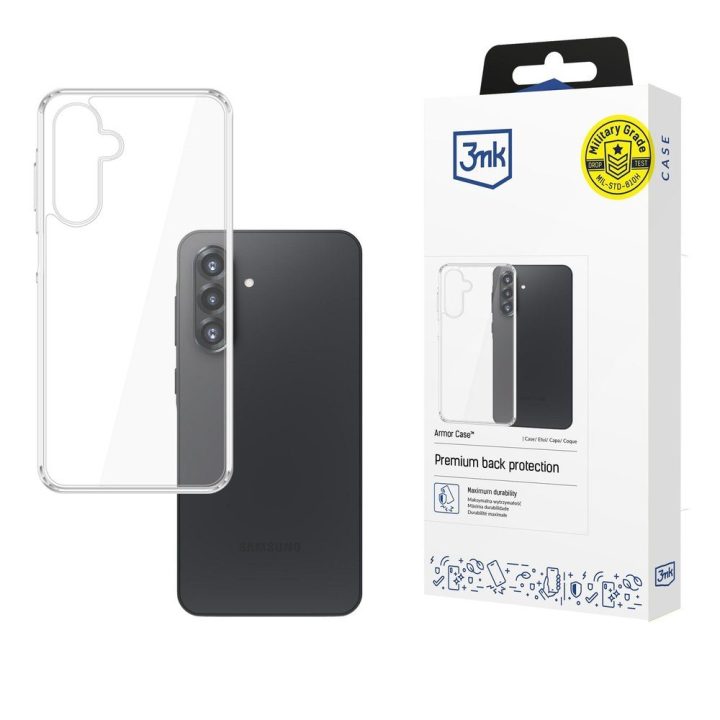 Skaidrus dėklas Samsung Galaxy A27 5G telefonui 3mk Armor Case
