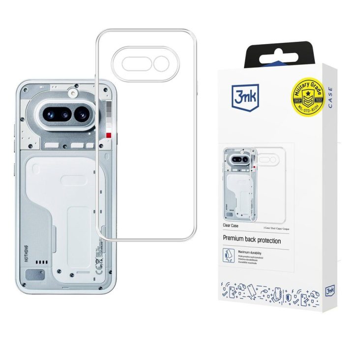Skaidrus dėklas Nothing Phone (4a) telefonui