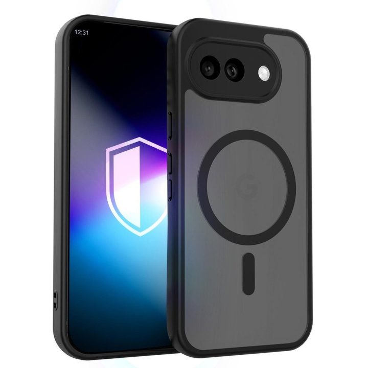 3mk Misty MagCase dėklas Google Pixel 10A telefonui, juodas