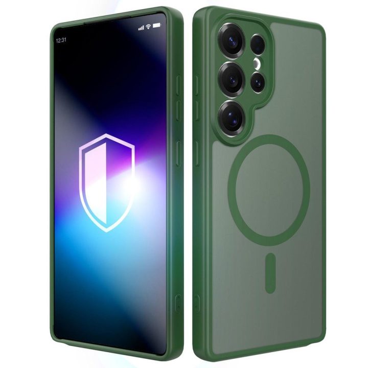Žalias dėklas Samsung Galaxy S25 Ultra