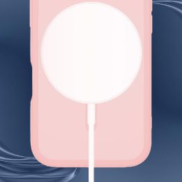 3mk Misty MagCase dėklas iPhone 16 Pro Max telefonui, rožinis