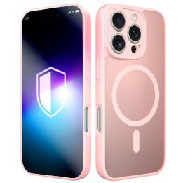 Dėklas iPhone 16 Pro 3mk Misty MagCase, rožinis
