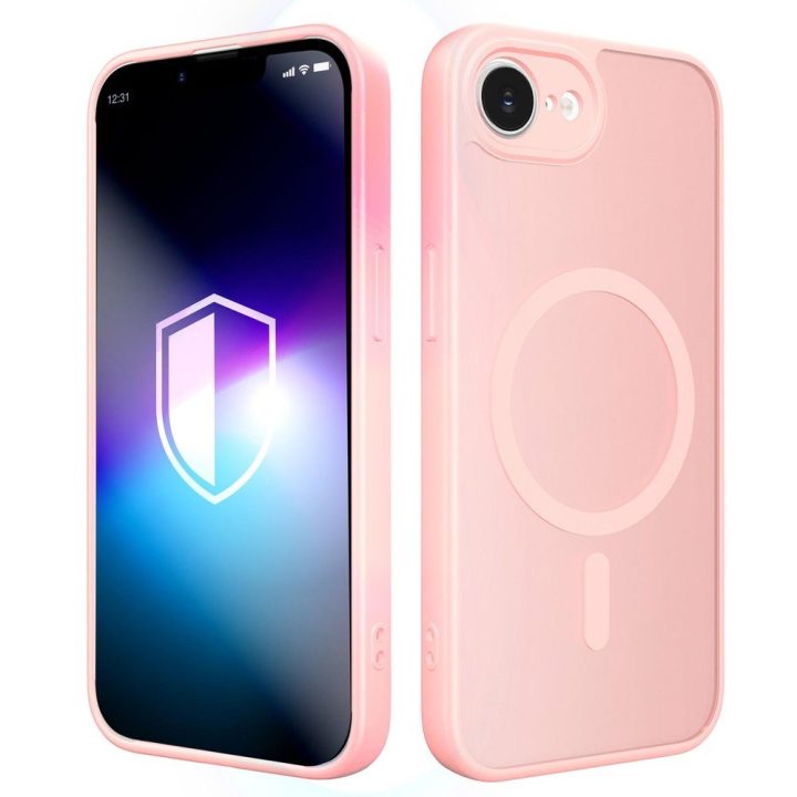 Rožinis 3mk Misty MagCase dėklas iPhone 16E / 17E telefonui