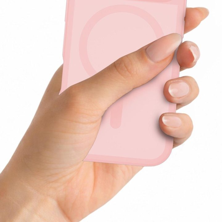 Samsung Galaxy A57 dėklas 3mk Misty MagCase, rožinis