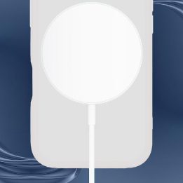 Baltas dėklas iPhone 16 telefonui 3mk Misty MagCase