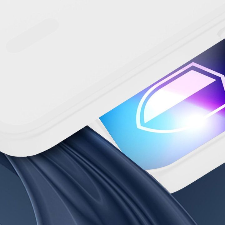 3mk Misty MagCase dėklas iPhone 17 Pro telefonui, baltas