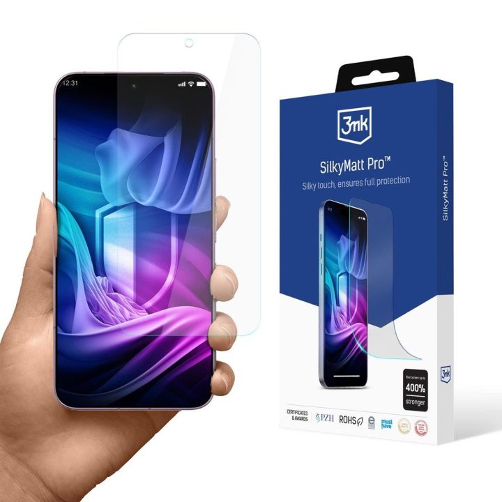 3mk SilkyMatt Pro apsauginė plėvelė Xiaomi 17T Pro telefonui