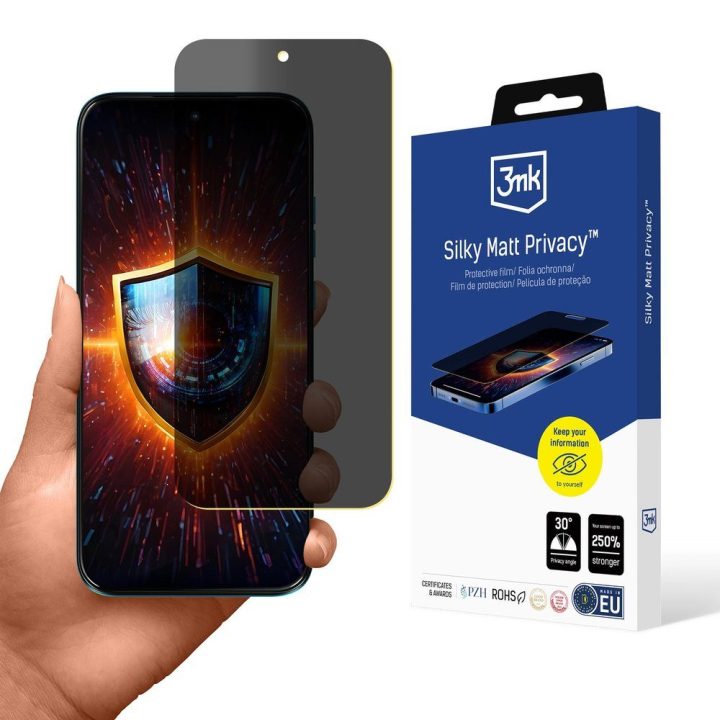 3mk Silky Matt Privacy™ apsauginė plėvelė Motorola Moto G87
