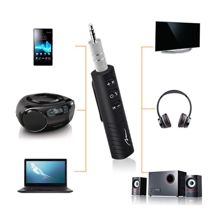 Media-Tech MT3588 Bluetooth 5.1 EDR ausinių adapteris