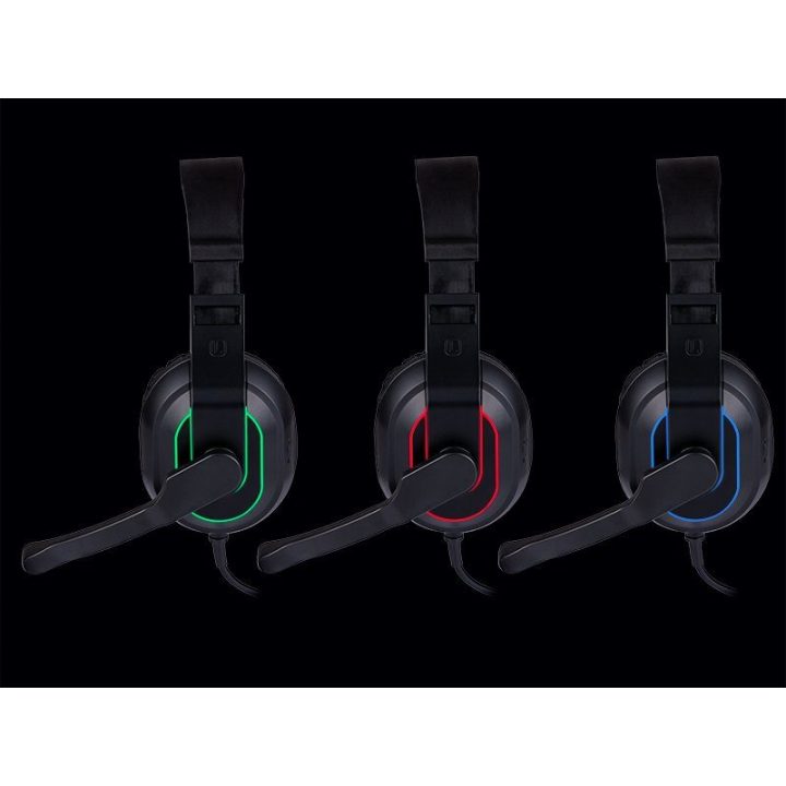 Tracer Gamezone Radian RGB Flow žaidimų ausinės su mikrofonu