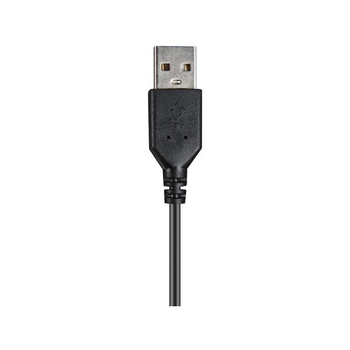 Sandberg USB+RJ9/11 Pro Stereo ausinės su mikrofonu, juodos