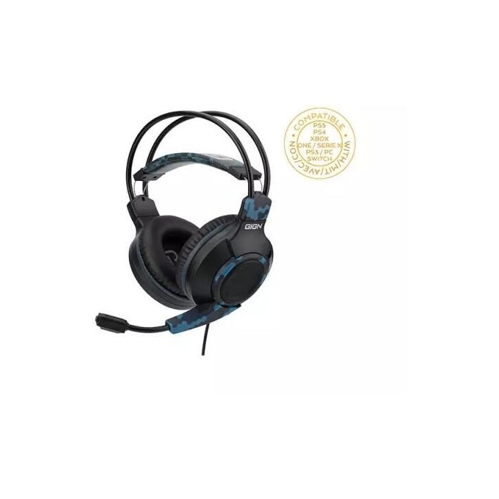 Subsonic GIGN žaidimų ausinės su mikrofonu