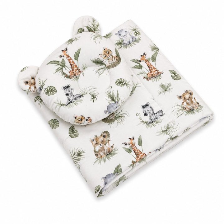 2 dalių kūdikio patalynės komplektas My Sweet Baby Little Safari