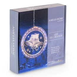 LED dekoracija Jinglebells Round AmeliaHome, 1 vnt.
