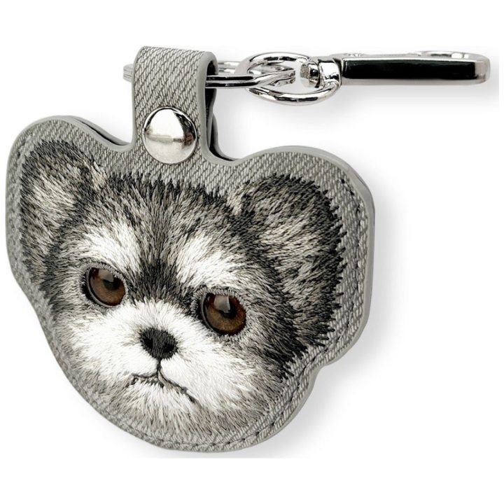 GPS lokatoriaus dėklas Nimmy New Big Eyed Pet 2.0 Dog, pilkas