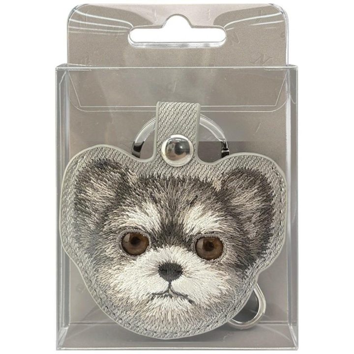 GPS lokatoriaus dėklas Nimmy New Big Eyed Pet 2.0 Dog, pilkas