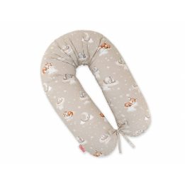 Nėštumo pagalvė Longer My Sweet Baby Twinkle Woodland su nuimamu užvalkalu