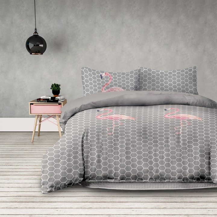 Patalynės komplektas Flamingolight AmeliaHome 155 × 220 cm + 2 × 80 × 80 cm
