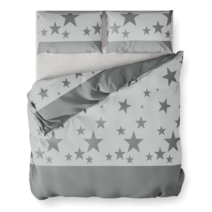 Patalynės komplektas Stardust AmeliaHome 200 × 200 cm + 2 × 63 × 63 cm