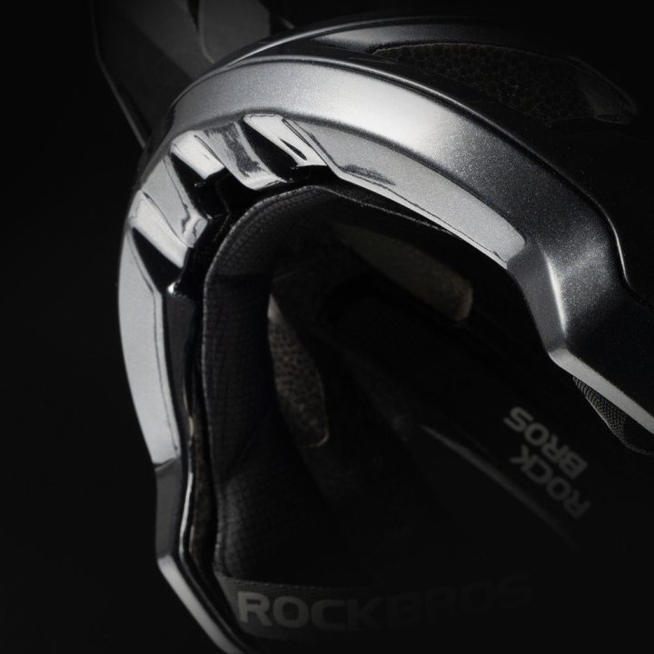 Kalnų dviračio šalmas Rockbros LK-99, 58–62 cm, juodas