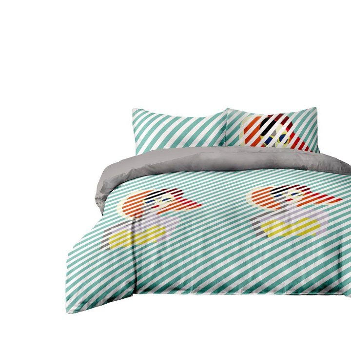 Patalynės komplektas Retrogirl AmeliaHome 155 × 220 cm + 1 × 80 × 80 cm