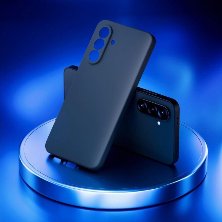 Telefono dėklas Samsung Galaxy A56 3mk Matt Case Pro, matinis juodas