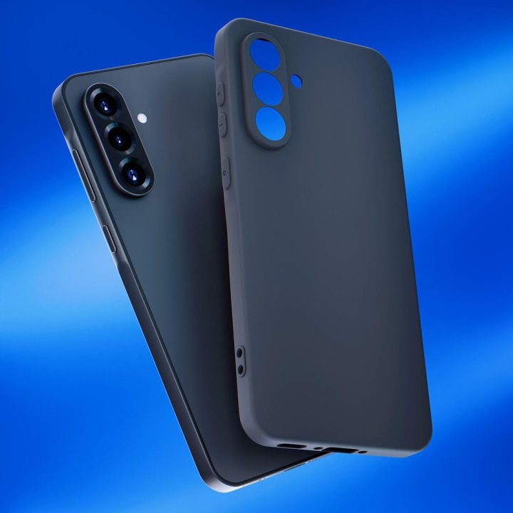 Telefono dėklas Samsung Galaxy A56 3mk Matt Case Pro, matinis juodas