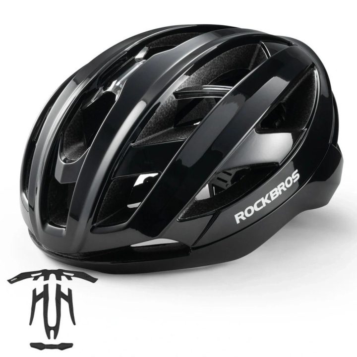 Dviračio šalmas Rockbros LK-69, juodas, 58–62 cm