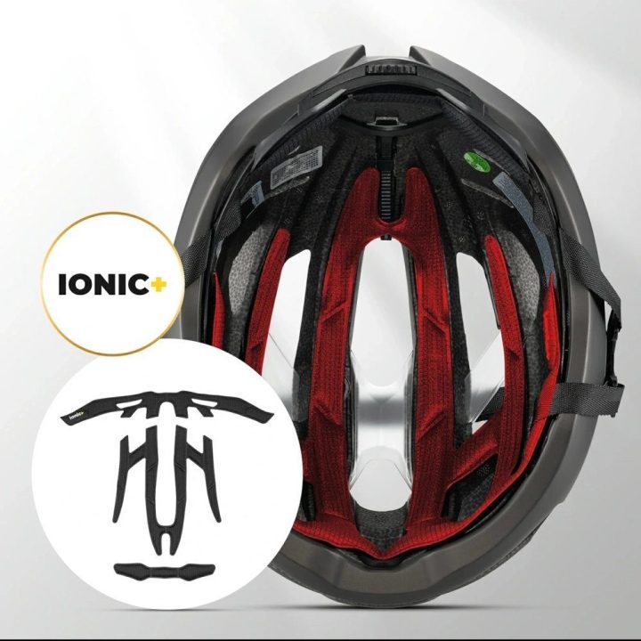Dviračio šalmas Rockbros LK-69, juodas, 58–62 cm
