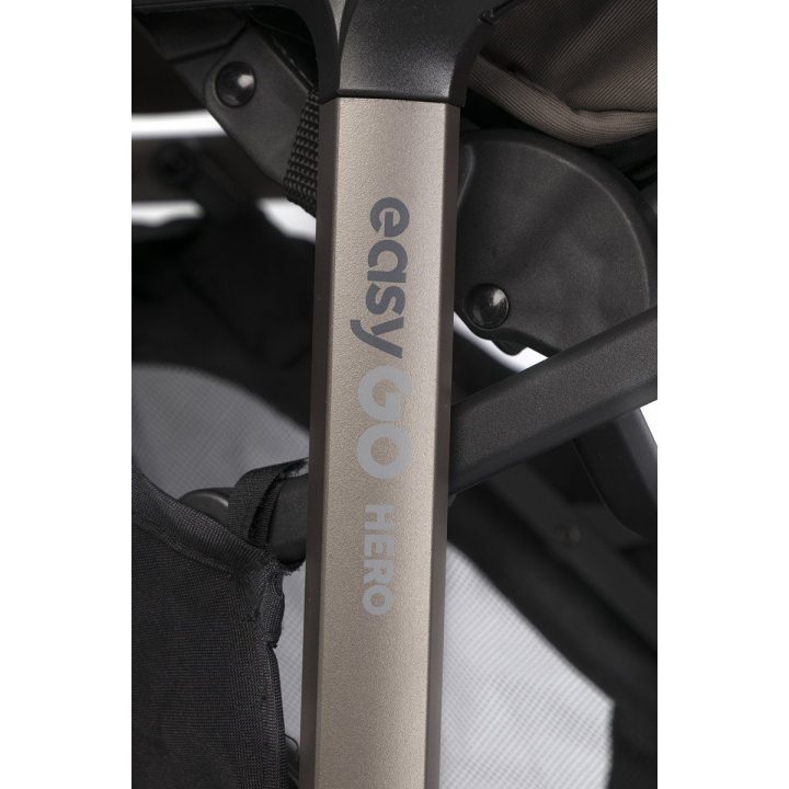 Vaikiškas vežimėlis EasyGo HERO, mokka
