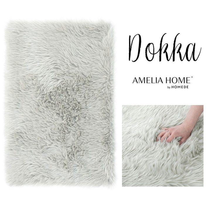 Kilimas Dokka AmeliaHome 50 × 150 cm, pilkas
