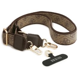 Guess 4G Big 4G Classic Logo Big Strap telefono dėklas iPhone 17 Pro Max, rudas