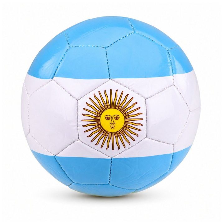 Argentina spalvų treniruočių futbolo kamuolys, 5 dydis
