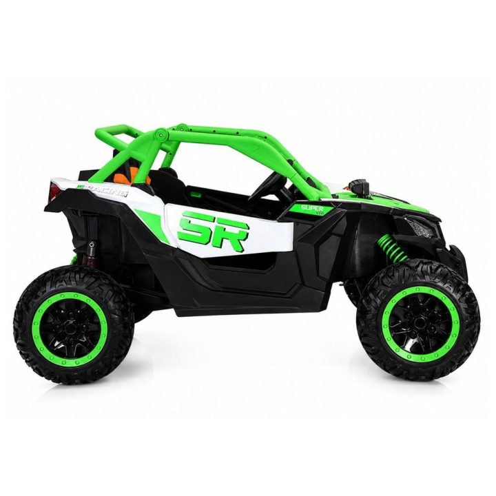 Žalias akumuliatorinis visureigis KKL-808 24V 4x4