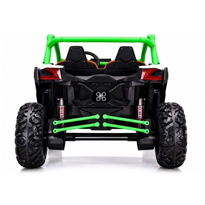 Žalias akumuliatorinis visureigis KKL-808 24V 4x4