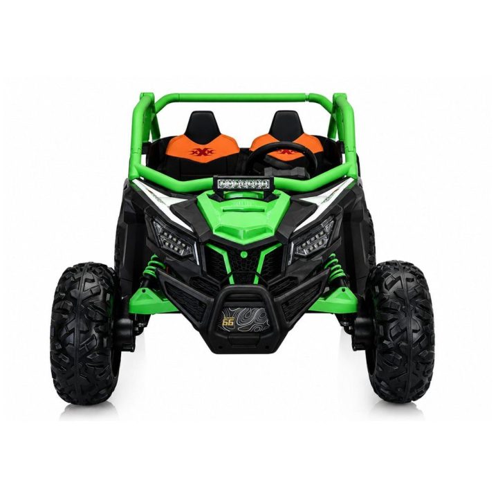 Žalias akumuliatorinis visureigis KKL-808 24V 4x4