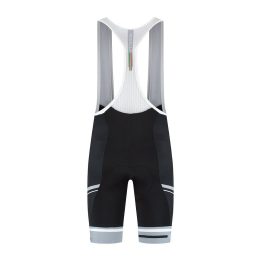 Vyriški dviratininko šortai Rogelli Gara Mostro II, juodi ir sidabro spalvos, 3XL