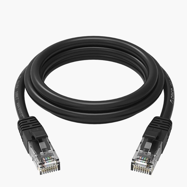 Orico PUG-C6 CAT6 tinklo kabelis RJ45 40 m, juodas