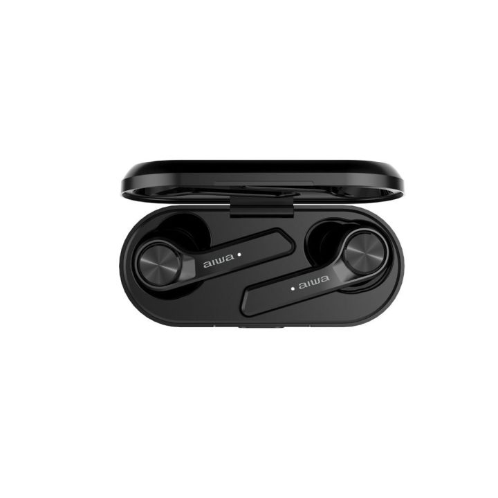 Belaidės ausinės Aiwa ESP-350BK, juodos