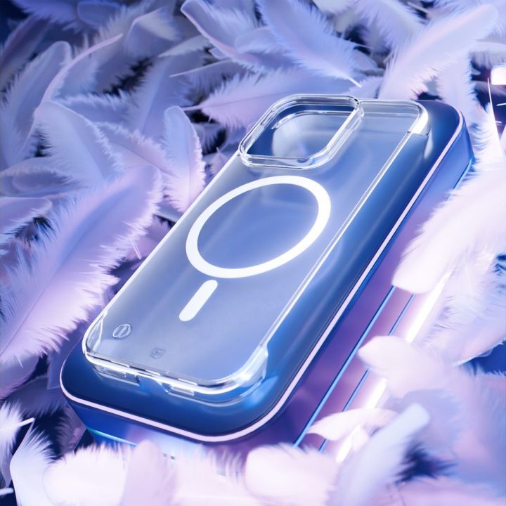 Telefono dėklas iPhone 16 Pro 3mk Just20g MagCase, skaidrus