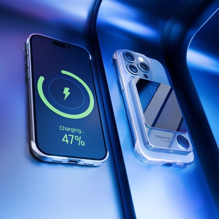 Telefono dėklas iPhone 16 Pro 3mk Just20g MagCase, skaidrus