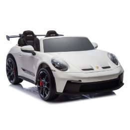 Baltas akumuliatorinis automobilis Porsche GT3 DK-P911