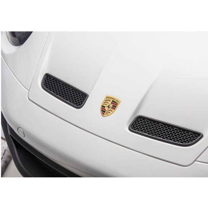 Baltas akumuliatorinis automobilis Porsche GT3 DK-P911