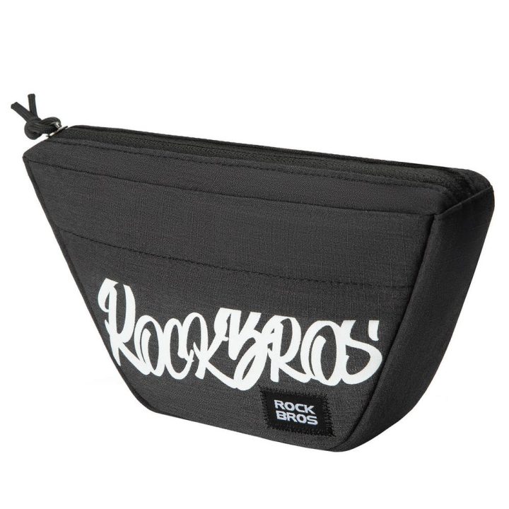 Dviračio rėmo krepšys Rockbros G011 Flash Journey 0,7 l, juodas