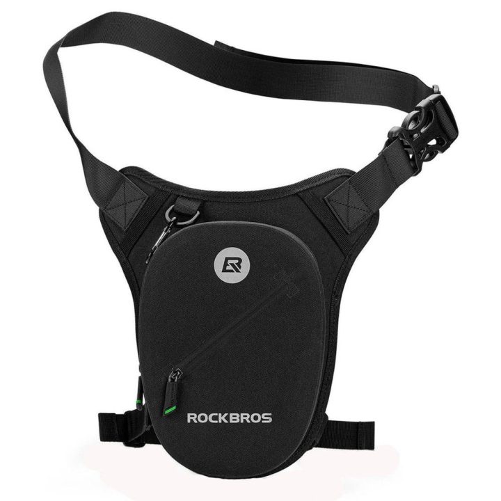 Motociklinė juosmens ir šlaunies krepšė Rockbros AS-081, 1 l, juoda