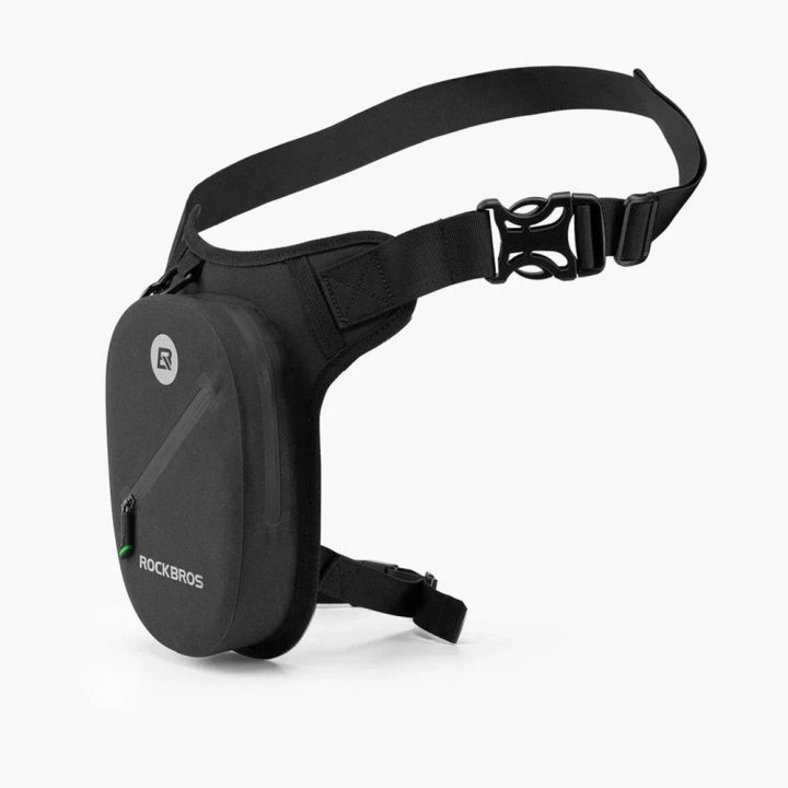 Motociklinė juosmens ir šlaunies krepšė Rockbros AS-081, 1 l, juoda