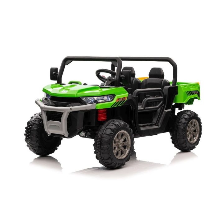 Žalias akumuliatorinis automobilis XMX623 4x4
