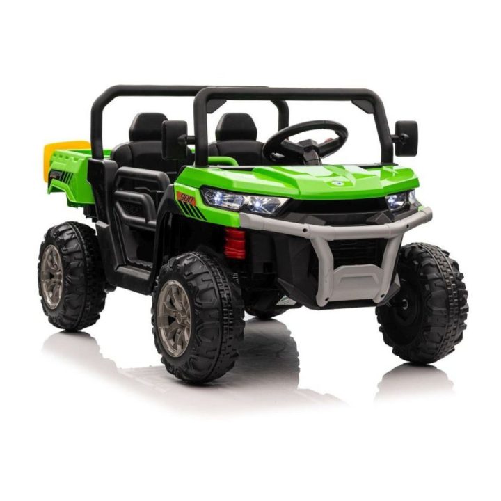 Žalias akumuliatorinis automobilis XMX623 4x4