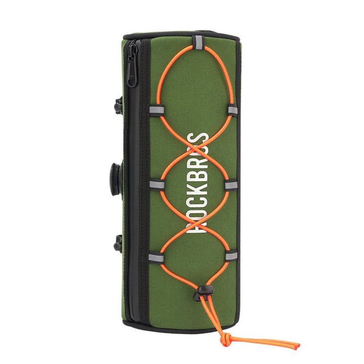 Dviračio vairo krepšys Rockbros TL002 ROAD TO SKY 1,5 l, žalias